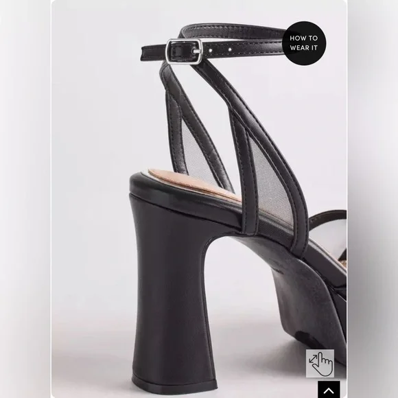 Platform Block Heel Sandal - Picture 13 of 14